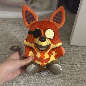 Pirate Fox Plush Toy - Orange and Brown